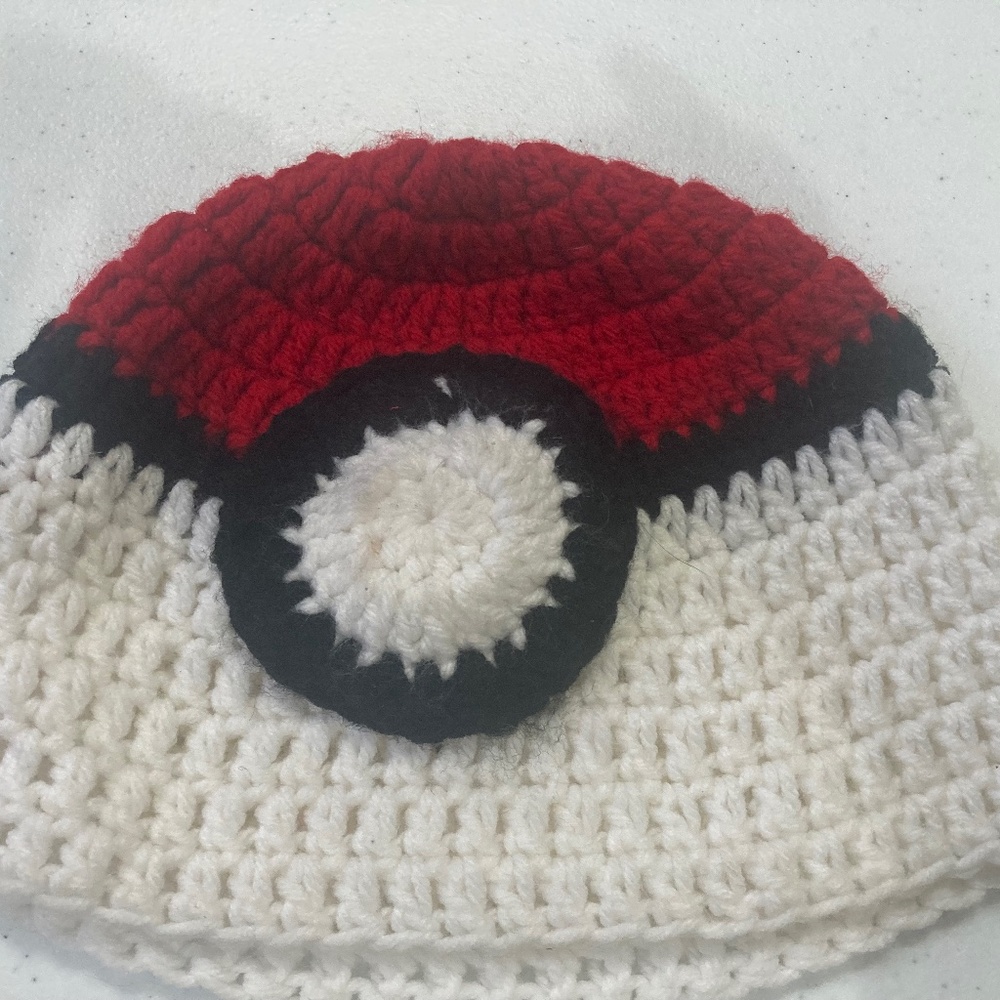 Pokémon Crocheted hat